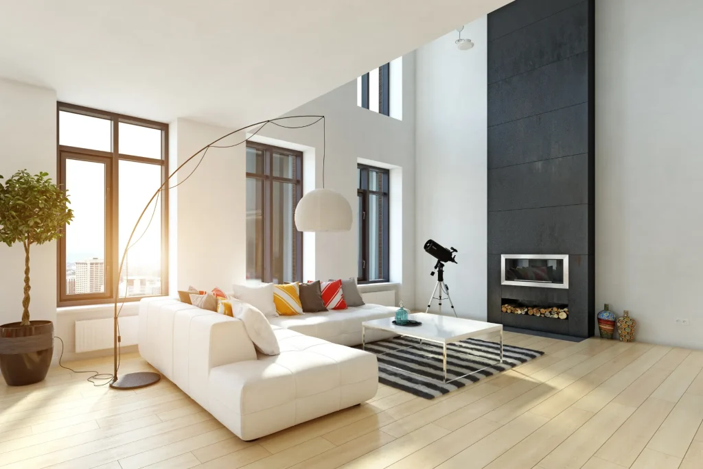 Chimeneas de etanol modernas para departamentos