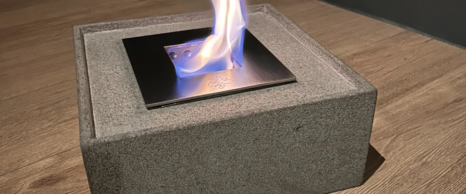 Chimenea ecológica portátil para interiores