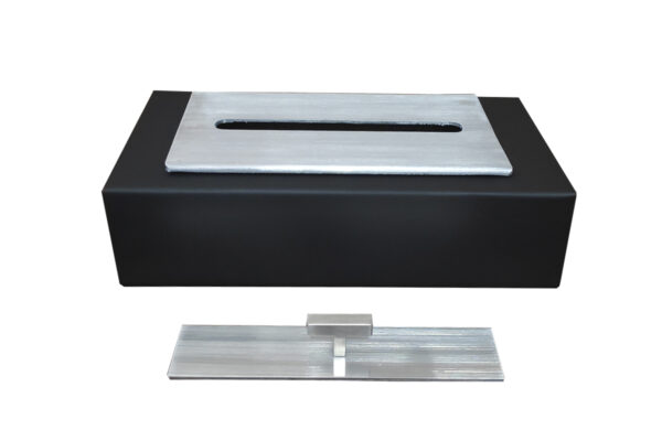 Chimenea Portátil Modern Aluminio 40×20×10 cm