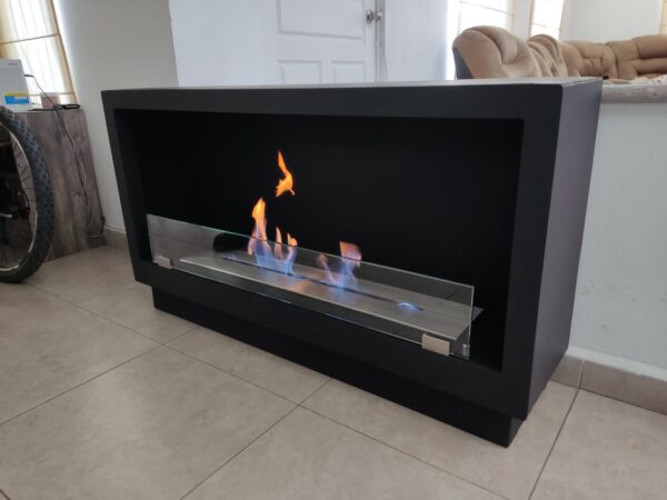 Chimenea de Piso — Quemador 100 cm